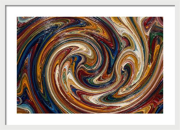 Vibrant Whirls Of Expression