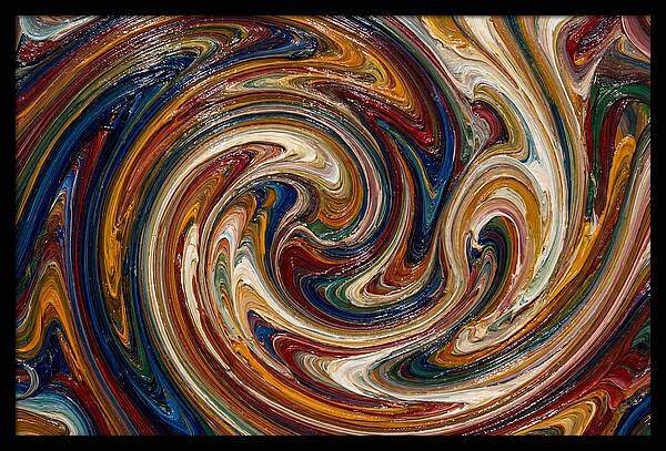 Vibrant Whirls Of Expression