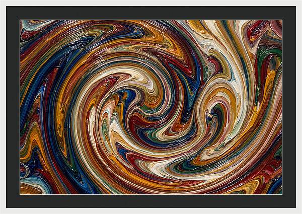 Vibrant Whirls Of Expression