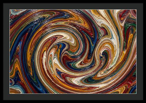 Vibrant Whirls Of Expression