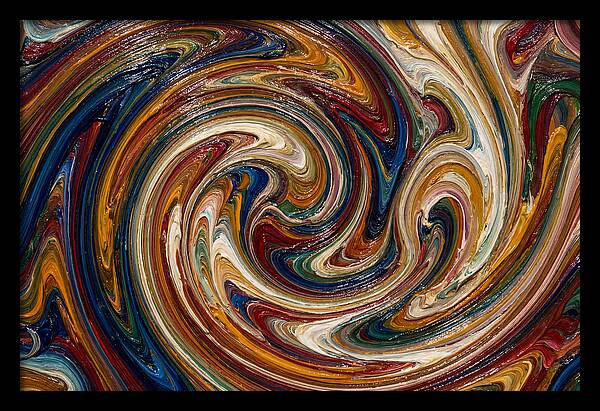 Vibrant Whirls Of Expression