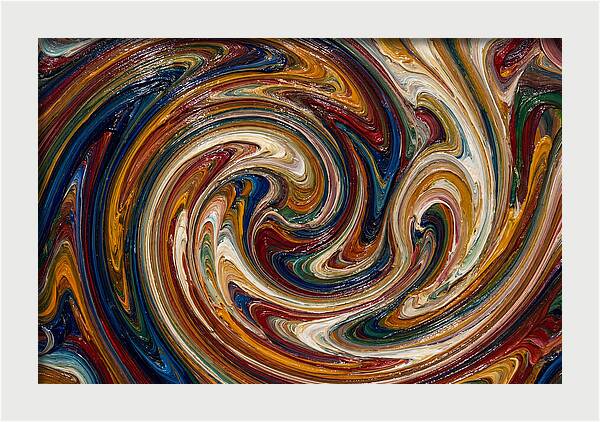 Vibrant Whirls Of Expression