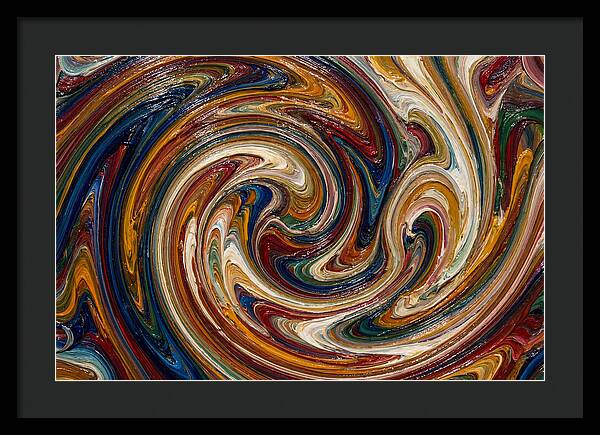 Vibrant Whirls Of Expression