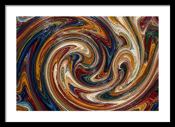 Vibrant Whirls Of Expression