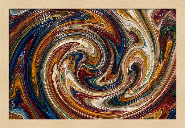 Vibrant Whirls Of Expression