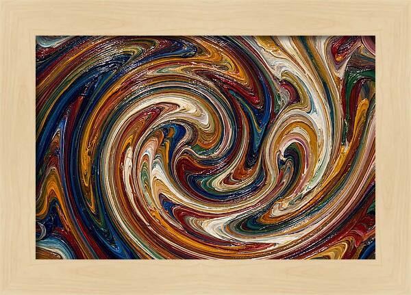 Vibrant Whirls Of Expression