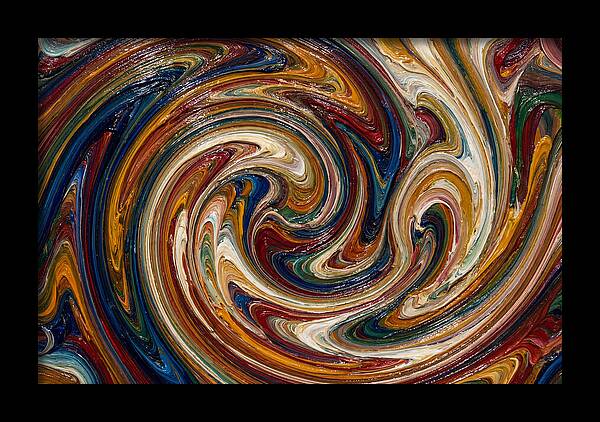 Vibrant Whirls Of Expression