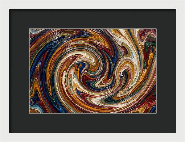 Vibrant Whirls Of Expression