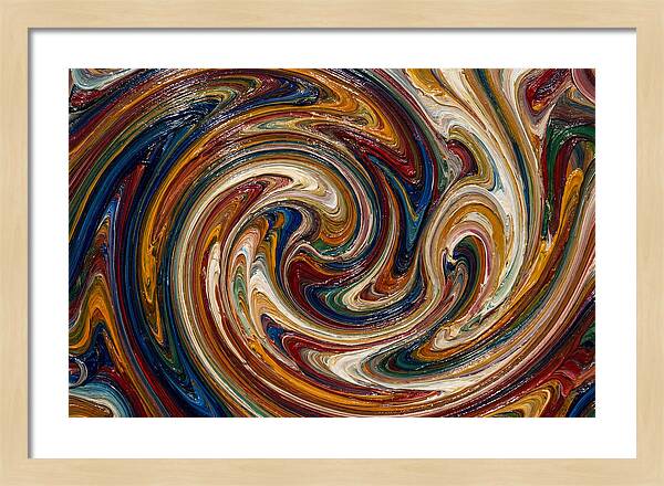 Vibrant Whirls Of Expression