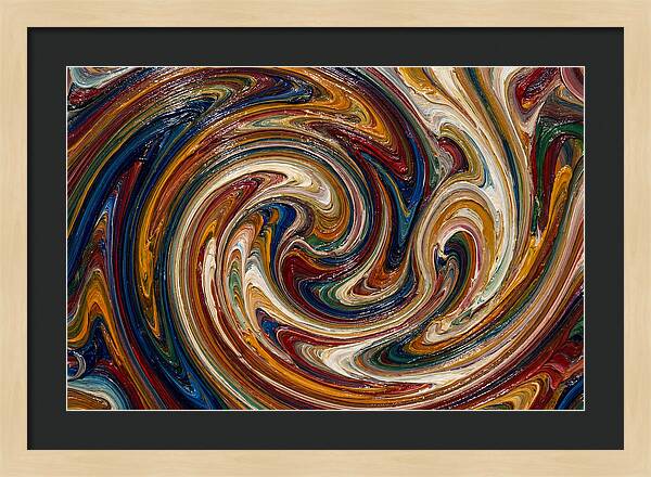 Vibrant Whirls Of Expression