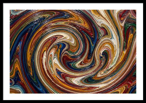 Vibrant Whirls Of Expression