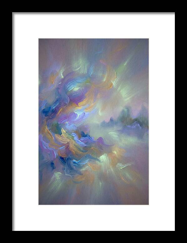 Vibrant Whirls Of Light