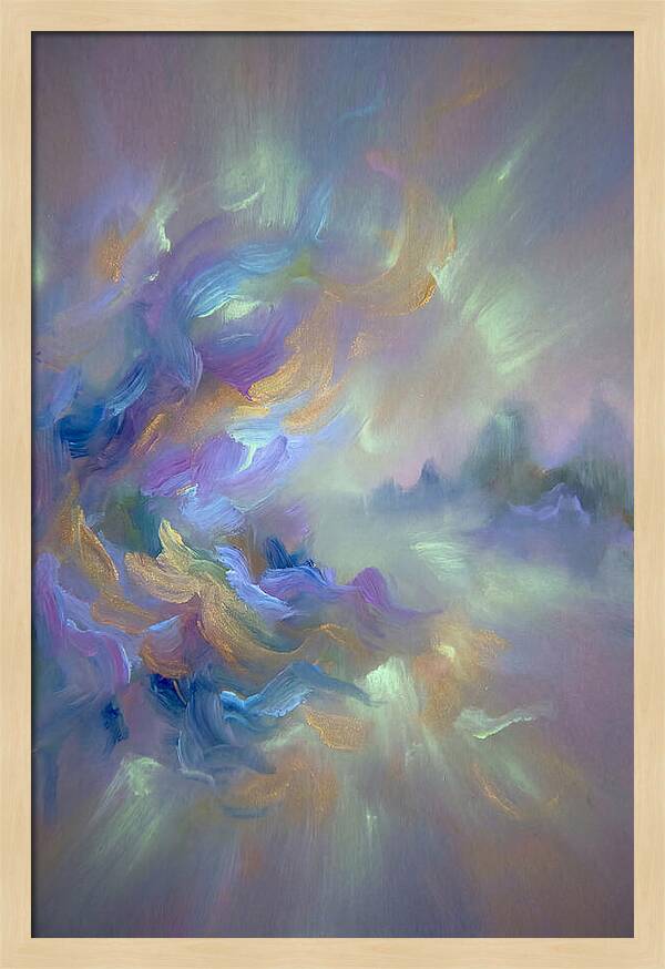 Vibrant Whirls Of Light