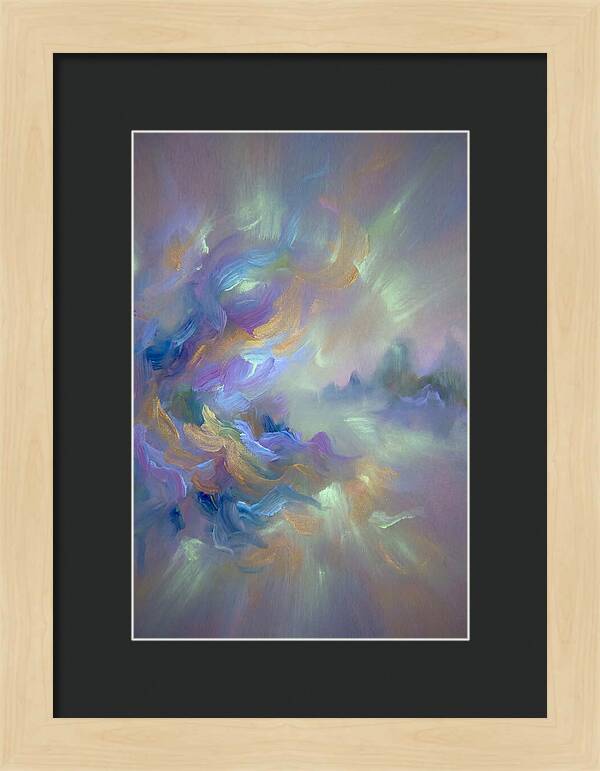Vibrant Whirls Of Light