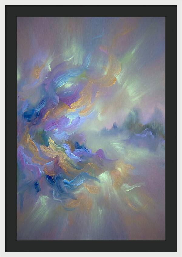 Vibrant Whirls Of Light
