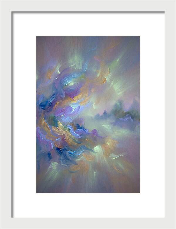 Vibrant Whirls Of Light
