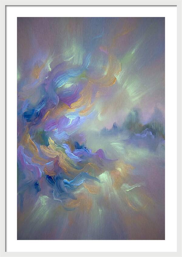 Vibrant Whirls Of Light