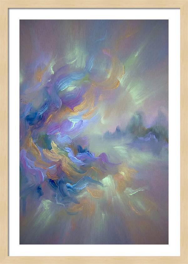 Vibrant Whirls Of Light