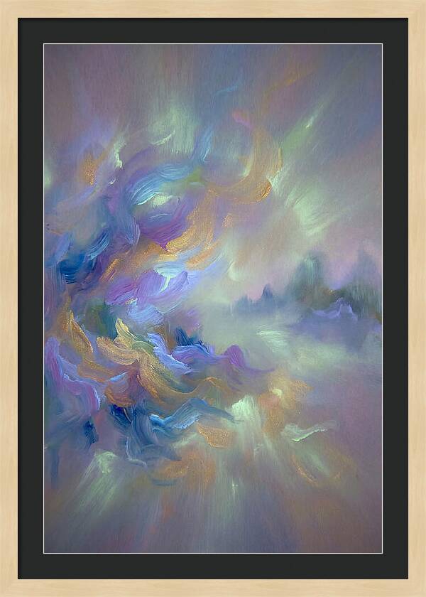 Vibrant Whirls Of Light