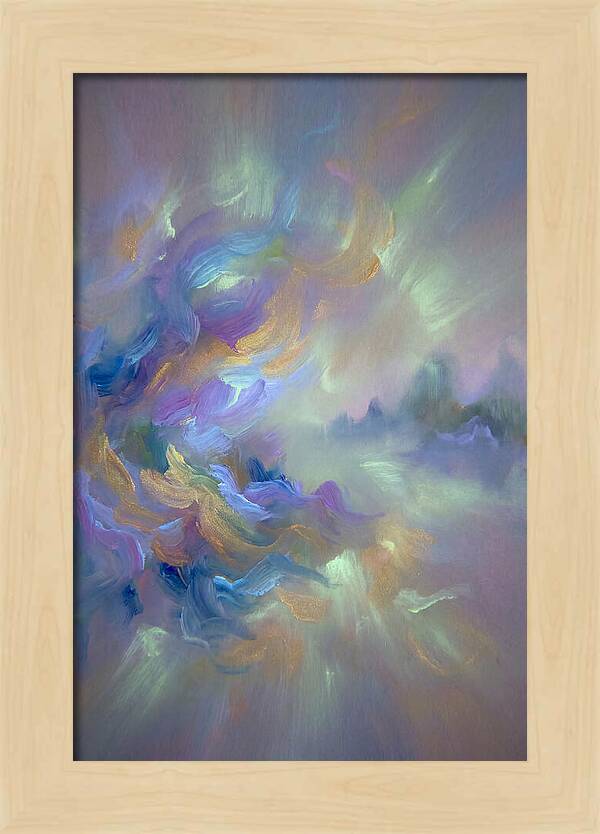 Vibrant Whirls Of Light