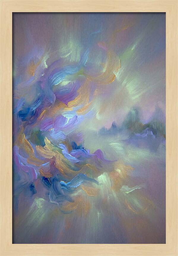 Vibrant Whirls Of Light