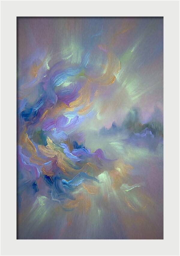 Vibrant Whirls Of Light