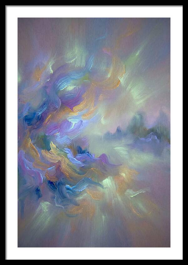 Vibrant Whirls Of Light