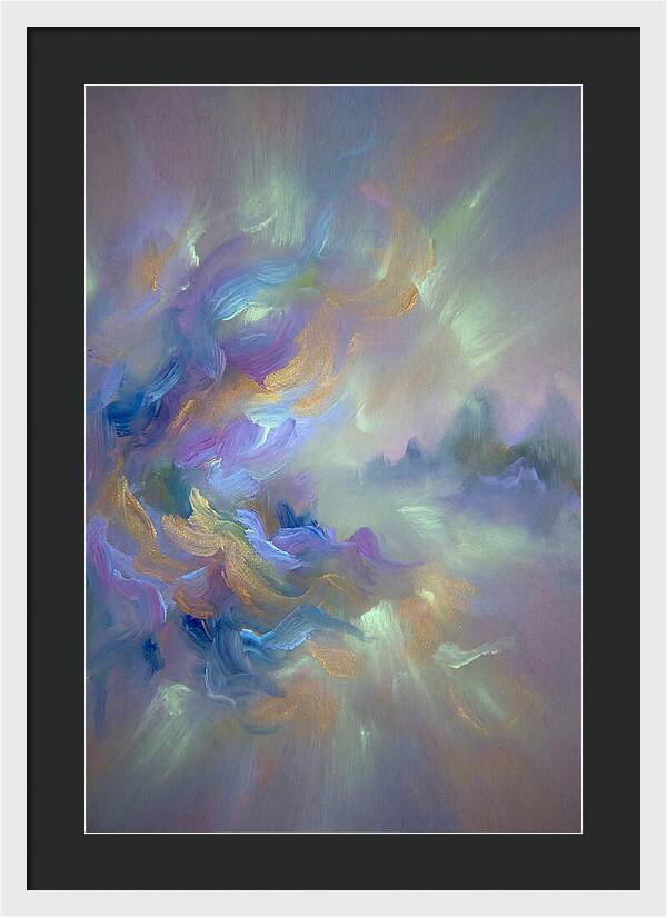 Vibrant Whirls Of Light