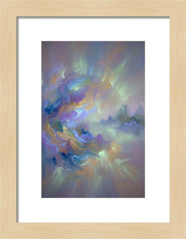 Vibrant Whirls Of Light