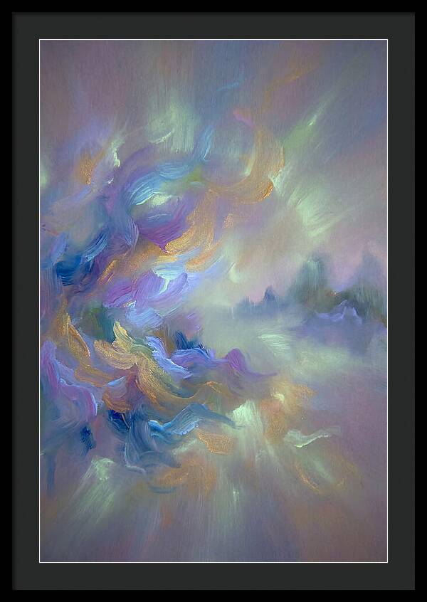 Vibrant Whirls Of Light