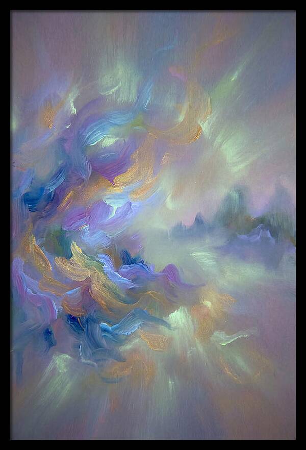 Vibrant Whirls Of Light