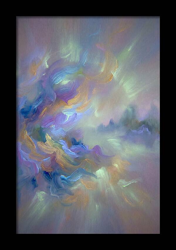 Vibrant Whirls Of Light