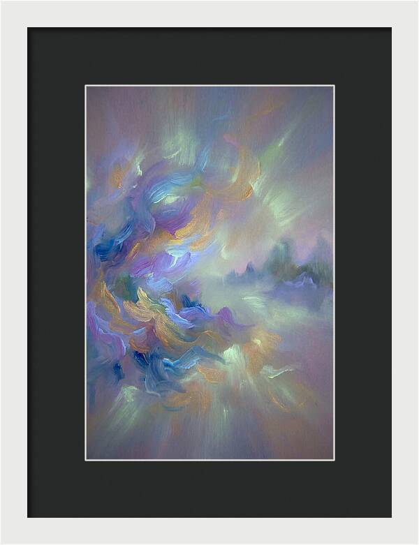 Vibrant Whirls Of Light