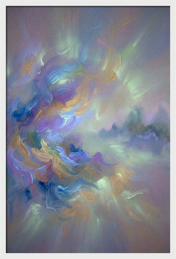 Vibrant Whirls Of Light