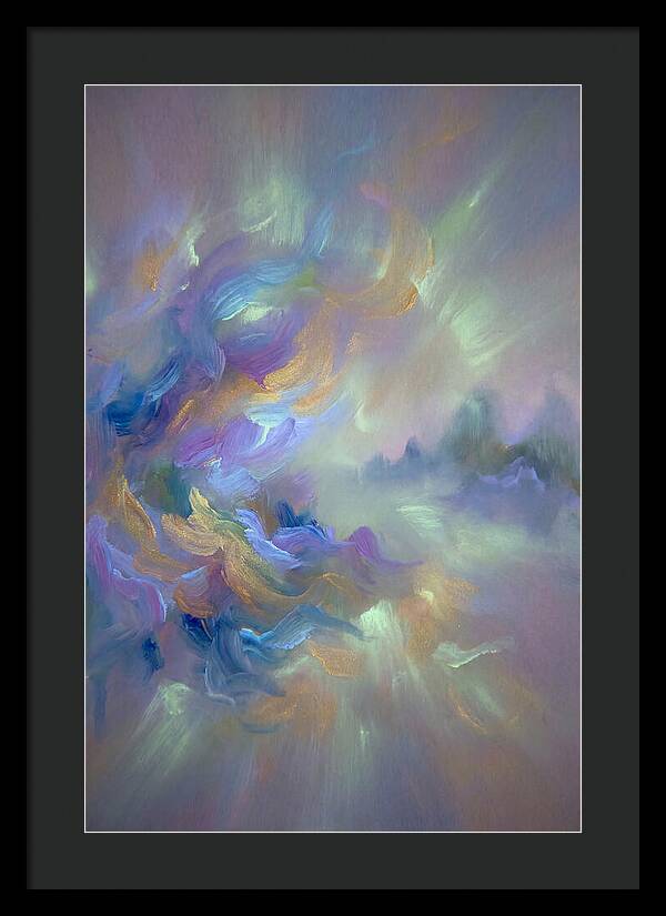 Vibrant Whirls Of Light