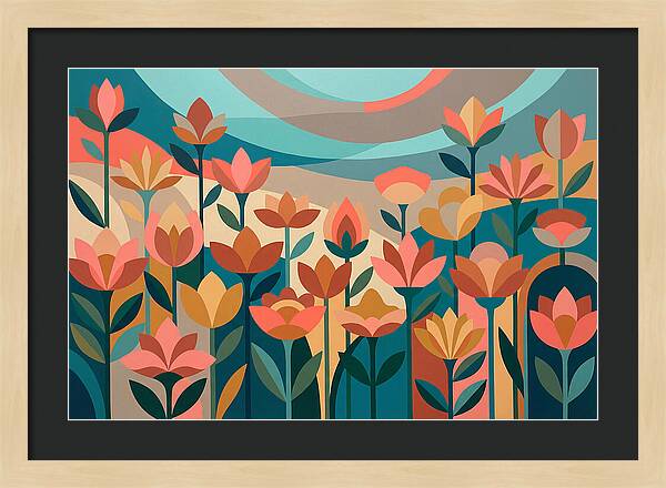 Vibrant Wildflower Field