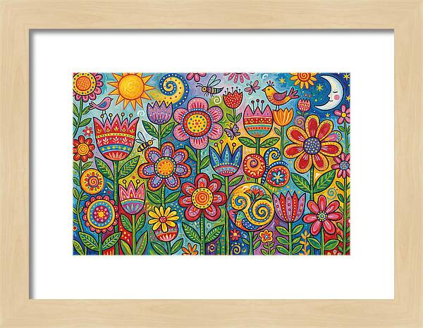 Vibrant Wildflower Garden