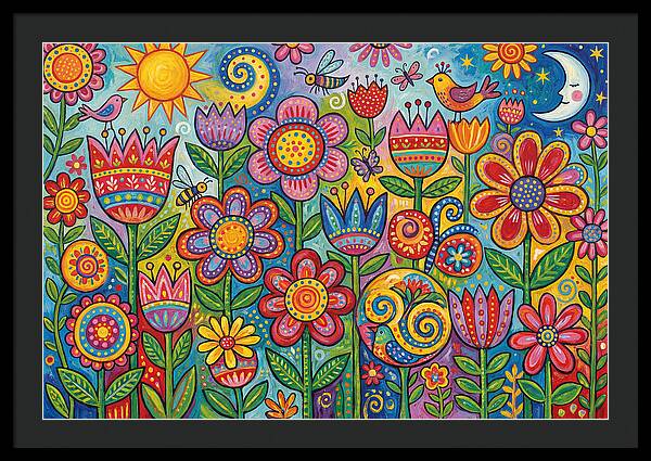 Vibrant Wildflower Garden