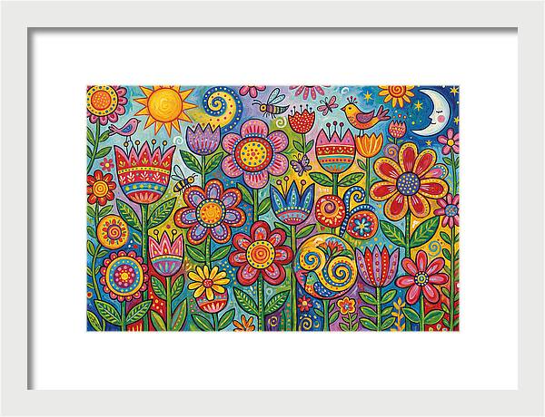 Vibrant Wildflower Garden