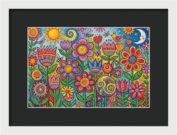 Vibrant Wildflower Garden
