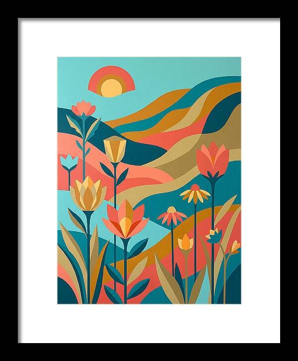 Vibrant Wildflower Landscape