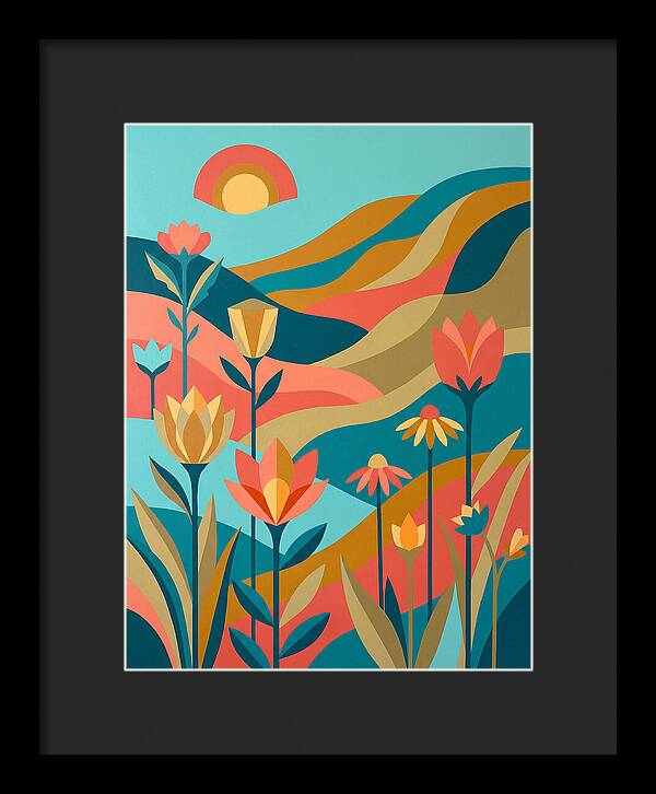 Vibrant Wildflower Landscape