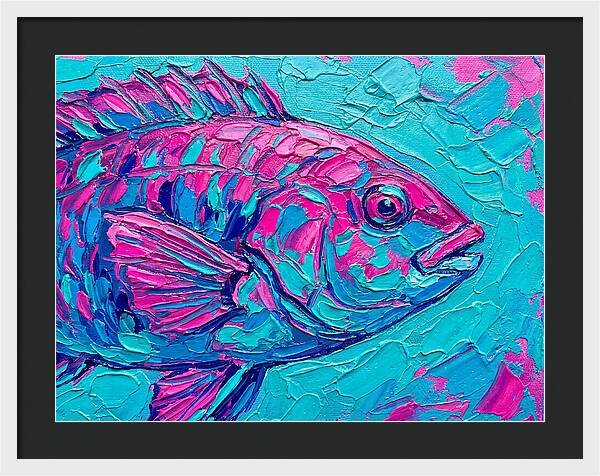 Vibrant Wrasse In Bold Colors