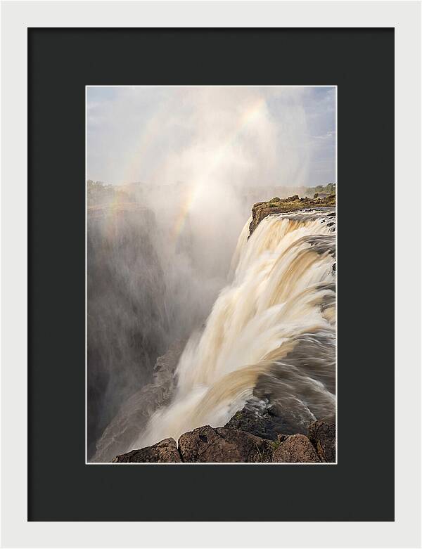 Victoria Falls In Full Flood