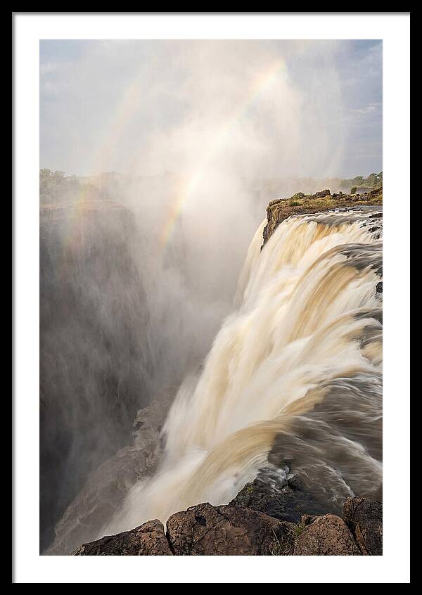 Victoria Falls In Full Flood