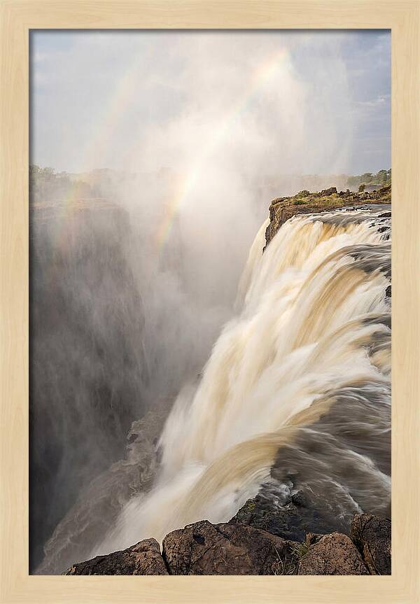 Victoria Falls In Full Flood