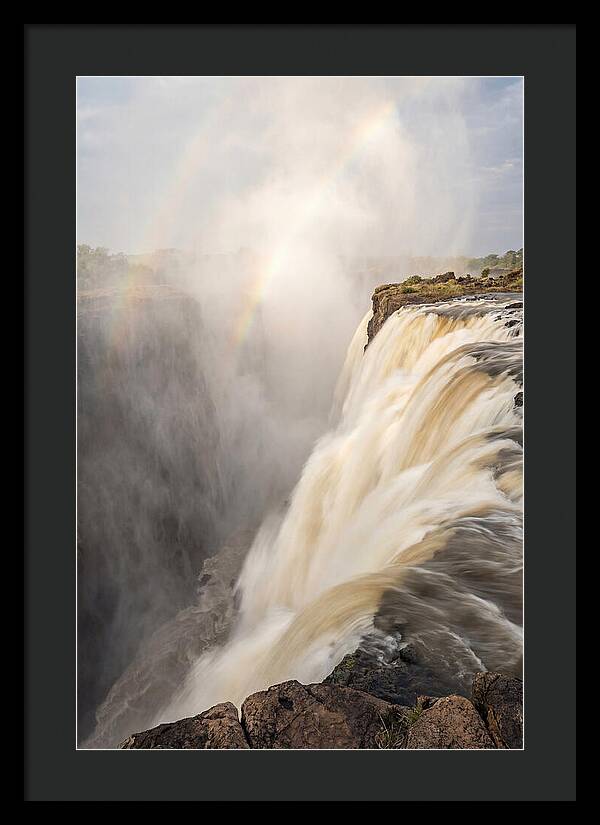 Victoria Falls In Full Flood