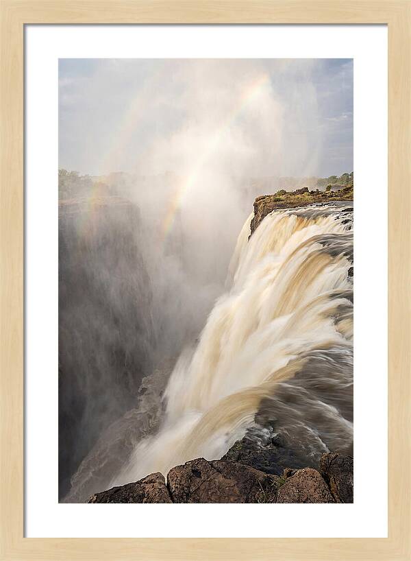 Victoria Falls In Full Flood