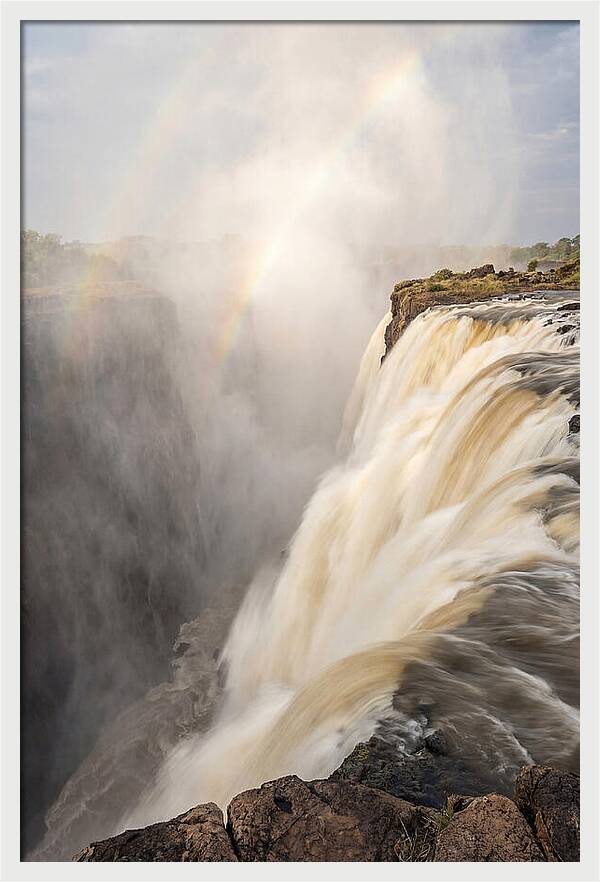 Victoria Falls In Full Flood