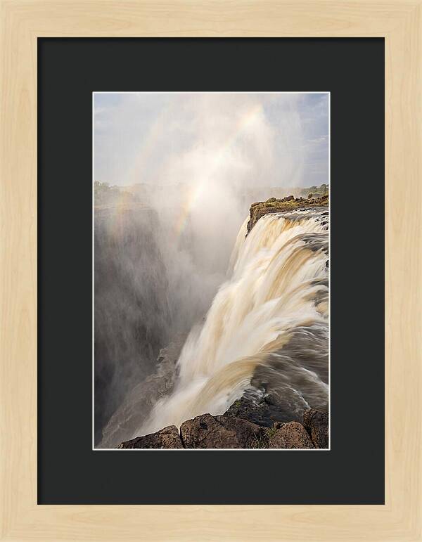 Victoria Falls In Full Flood
